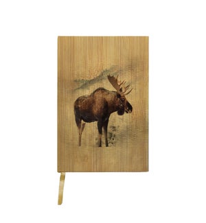 Watercolor Moose Journal